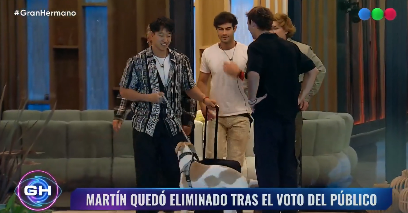 Martin se fue de la casa con mucho amor y premios