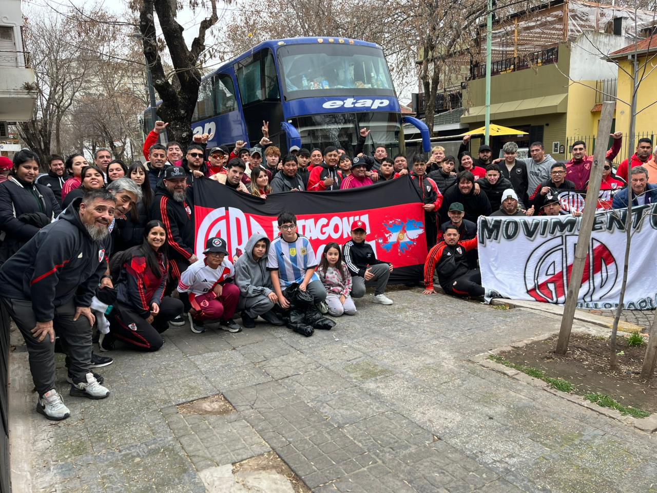 Patagonia Millonaria organiza un nuevo viaje al Monumental para el partido ante Gimnasia