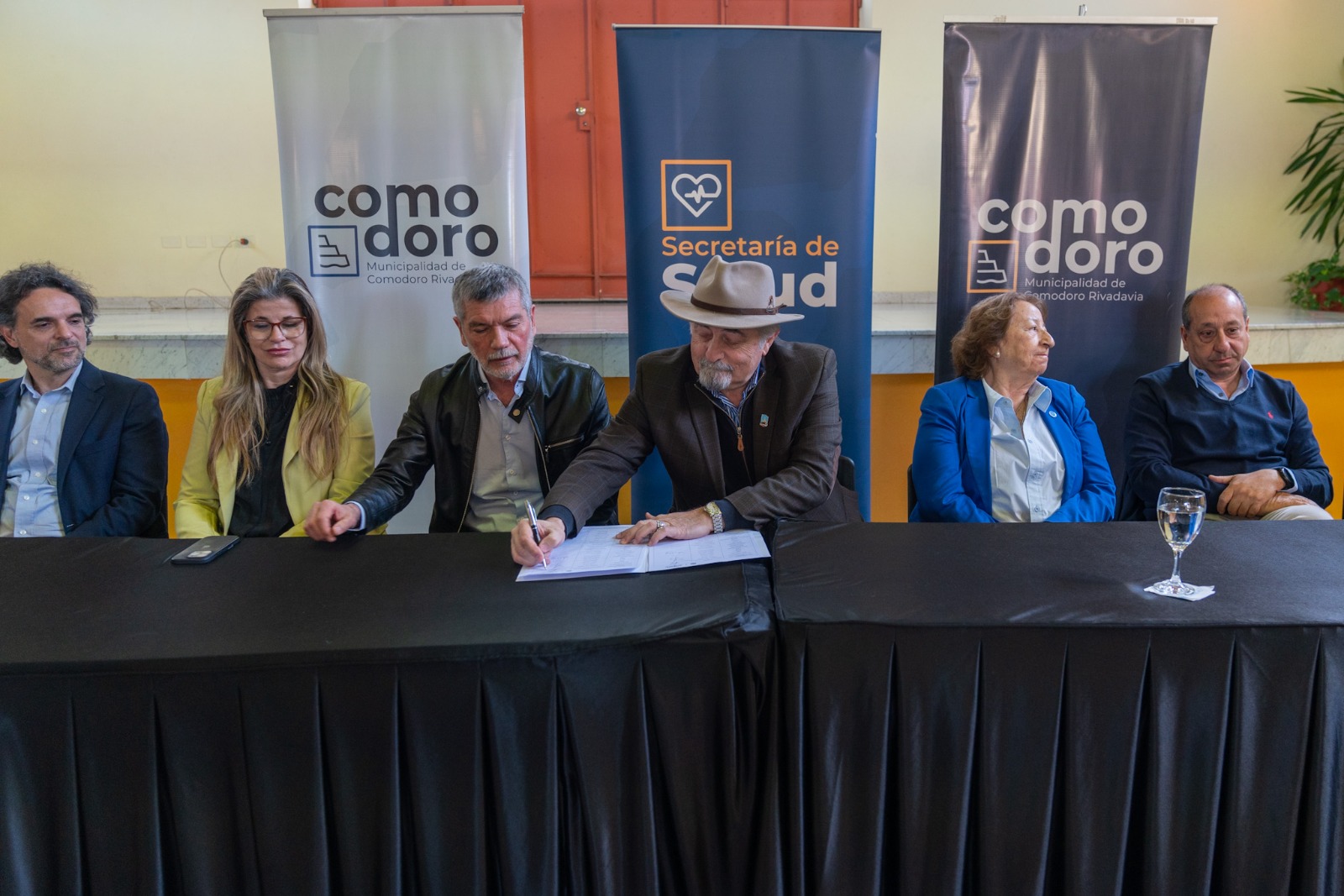 Con amplio acompañamiento institucional Comodoro Rivadavia presentó el Distrito de Salud