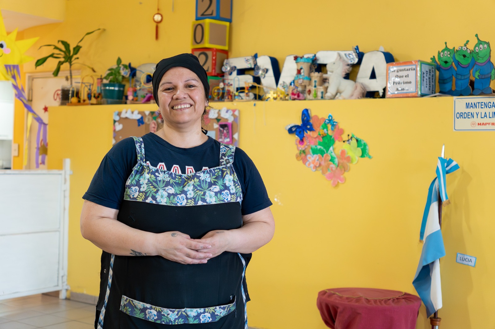 De alumna a cocinera: la historia de Antonella y su vínculo de toda la vida con el Jardín Evita