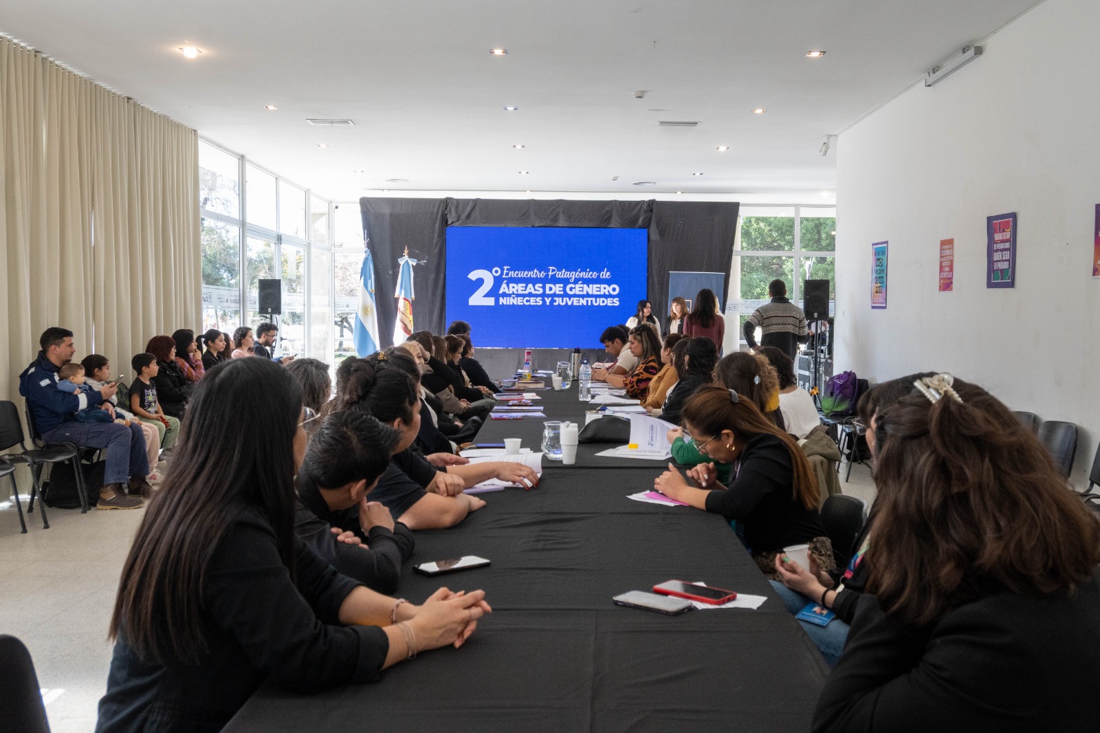 Inició el 2° Encuentro Patagónico de Áreas de Género, Niñeces y Juventudes