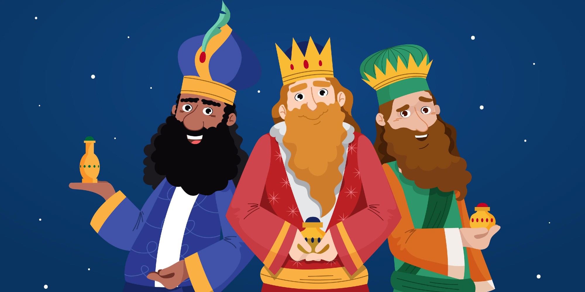 Llegan los Reyes Magos a Comodoro