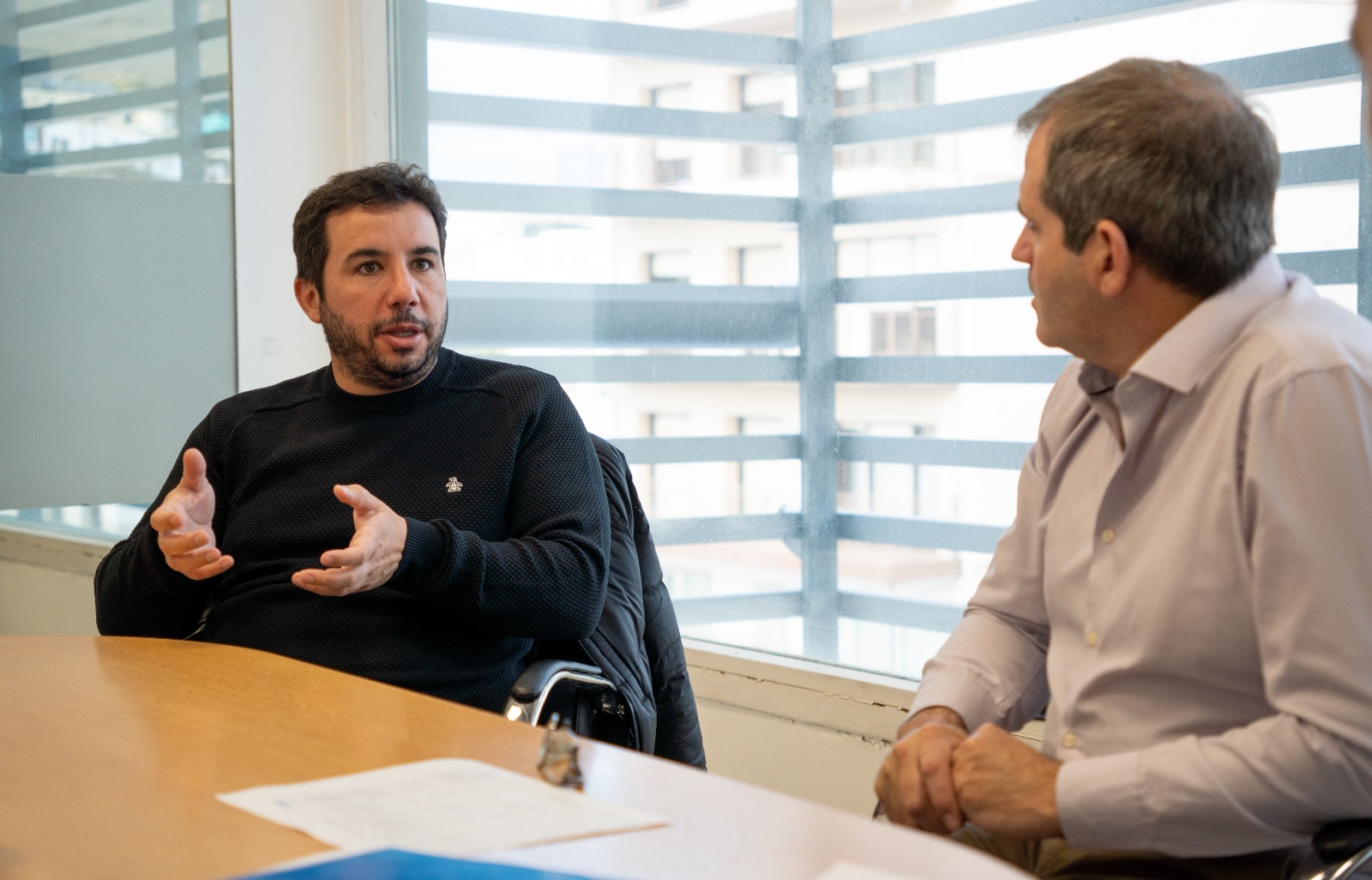 Ostoich busca acelerar y ordenar junto a Camuzzi  las obras de gas que se encuentran activas