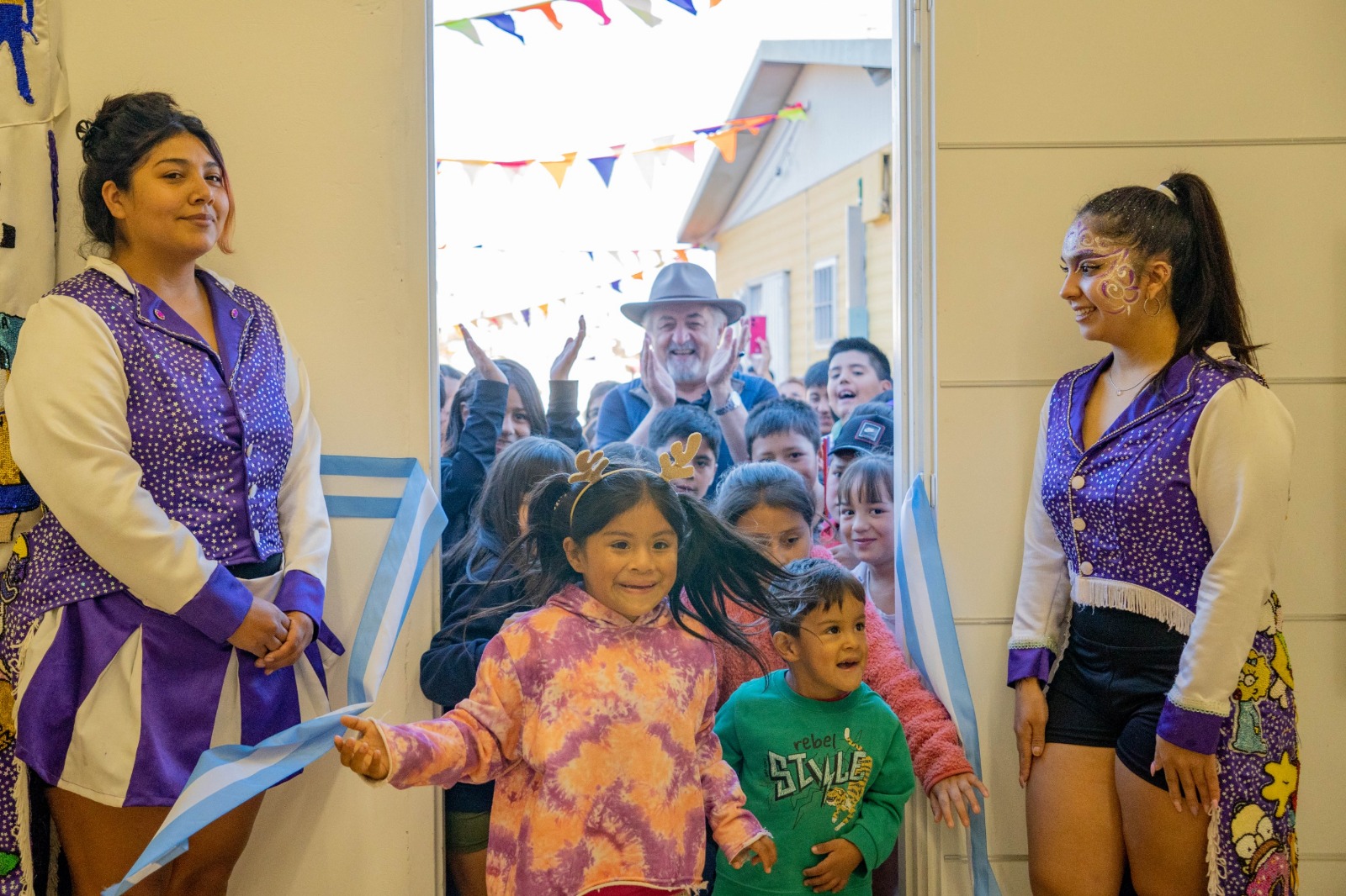 Othar inauguró el SUM de la murga “Soles y Lunas”, un espacio de contención para los jóvenes del Pietrobelli